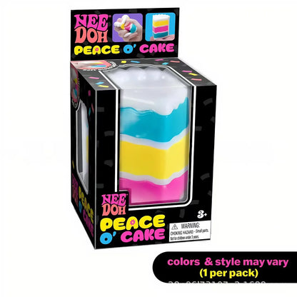 NeeDoh Peace O’ Cake Stress Ball